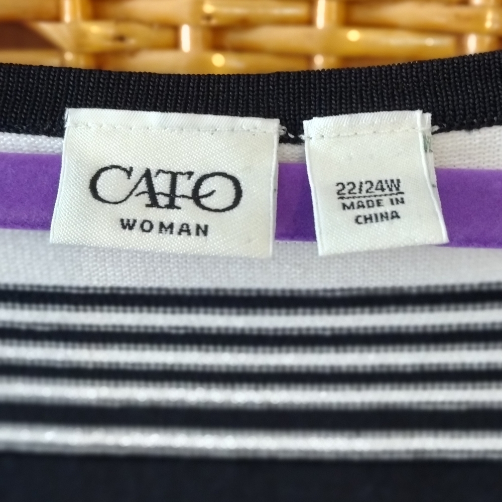 Cato blouse size 22/24W - Picture 3 of 5